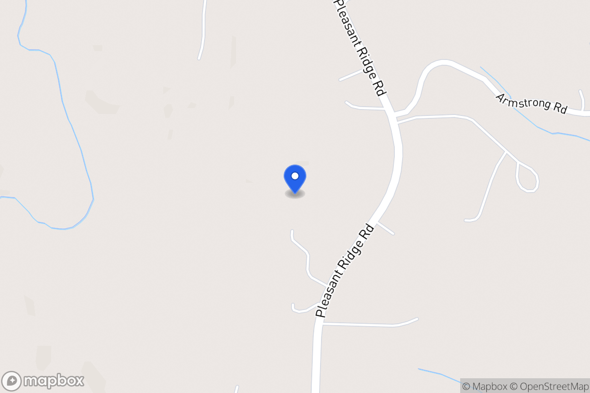 Map of 2054 Pleasant Ridge Church Rd