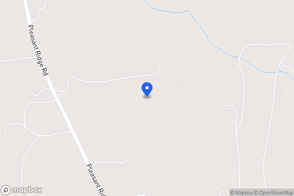 Map of 2363 Pleasant Ridge Church Rd