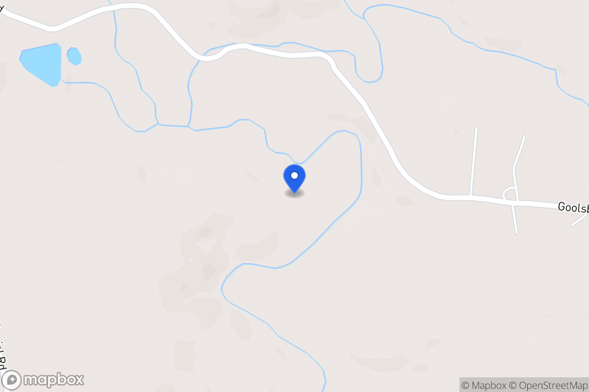Map of Goolsby Rd