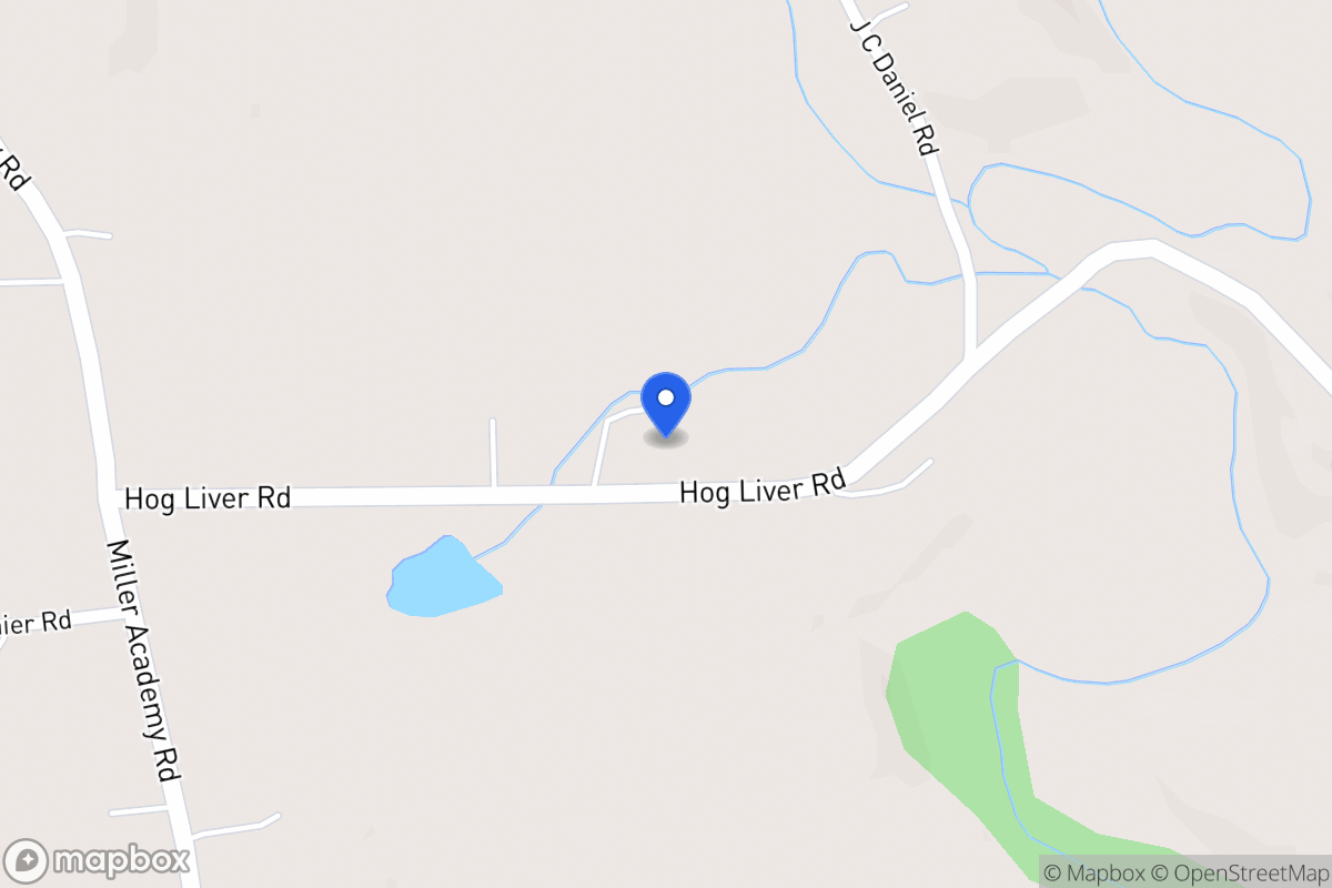 Map of 1890 Hog Liver Rd