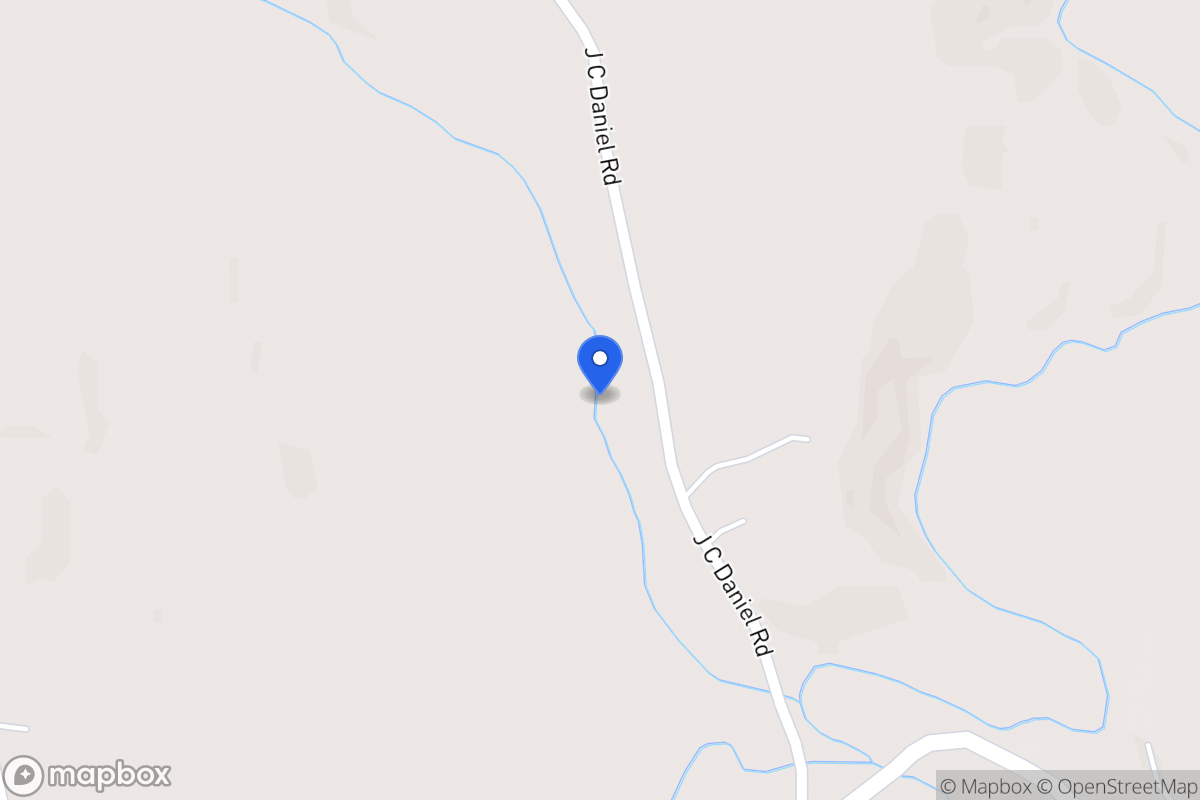 Map of 439 J C Daniell Rd