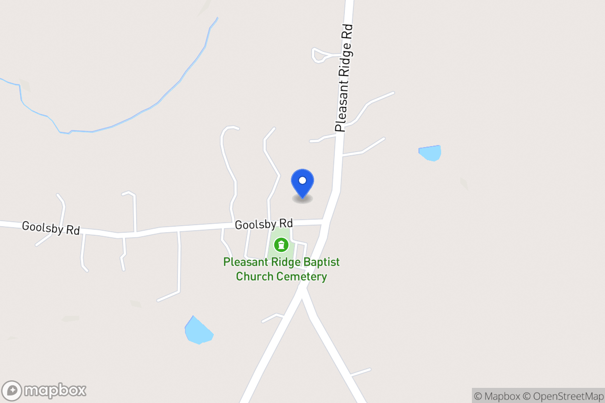 Map of 826 Goolsby Rd