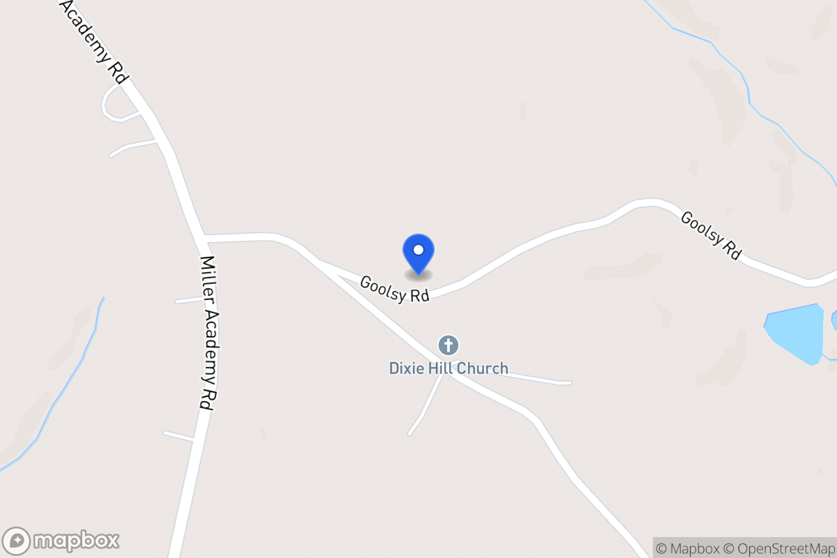 Map of 102 Goolsby Rd