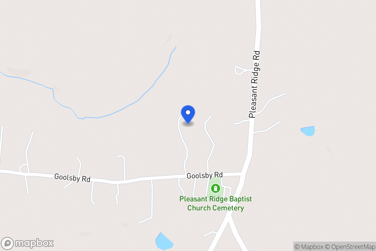 Map of 786 Goolsby Rd
