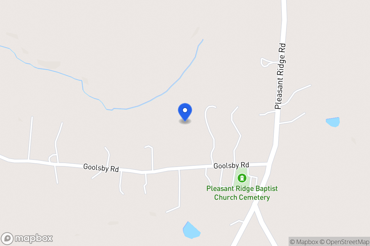 Map of 764 Goolsby Rd