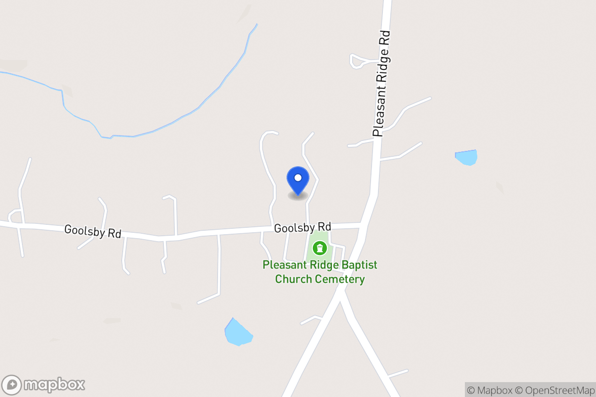 Map of 804 Goolsby Rd