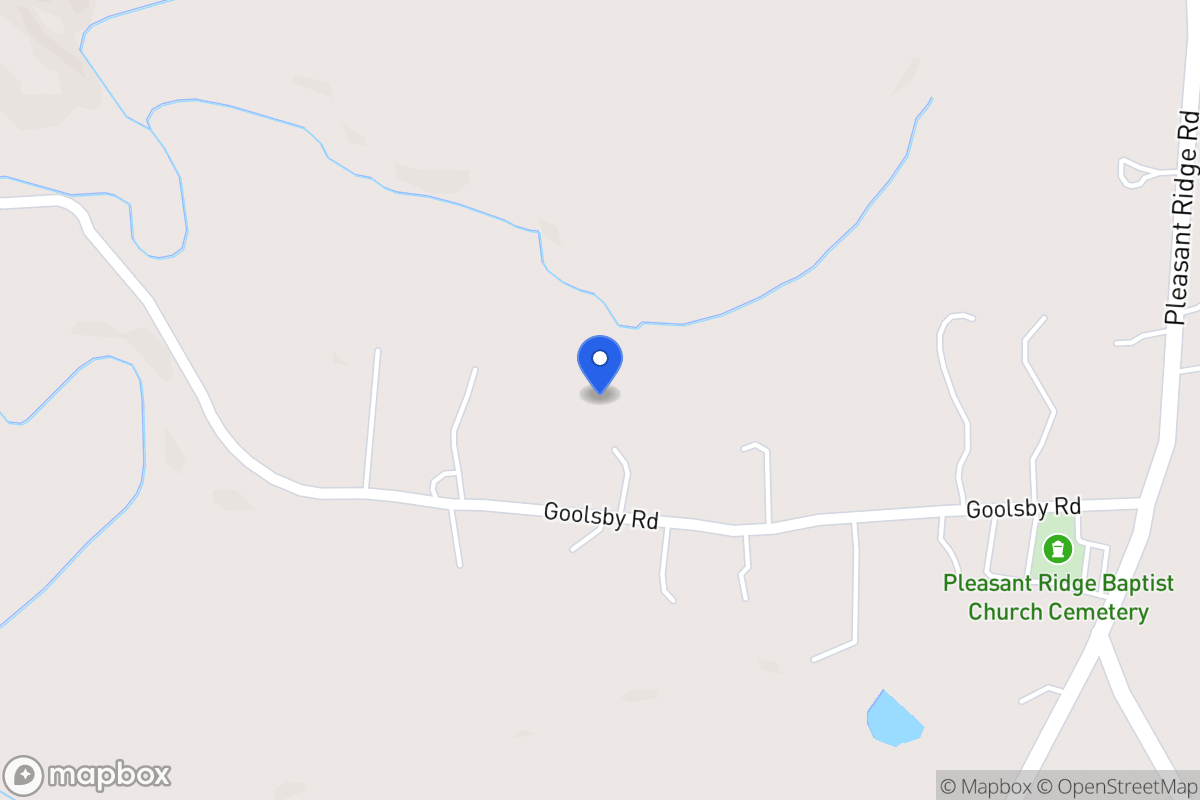 Map of 676 Goolsby Rd