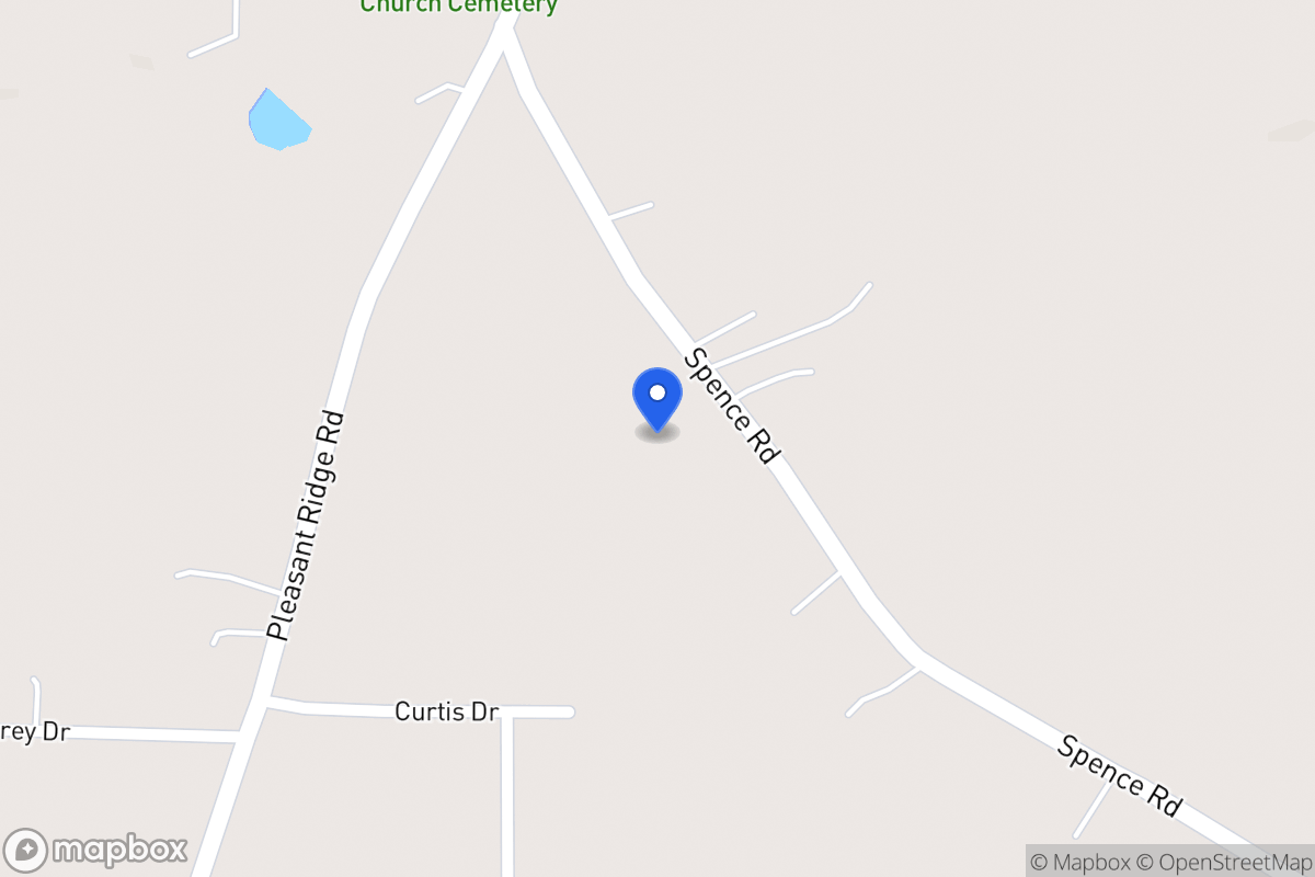 Map of 1020 Spence Rd