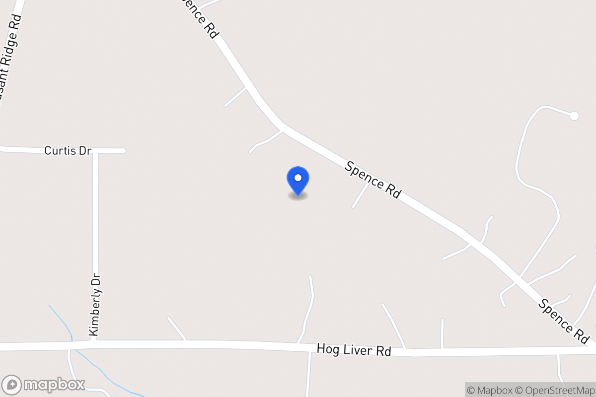 Map of 976 Spence Rd