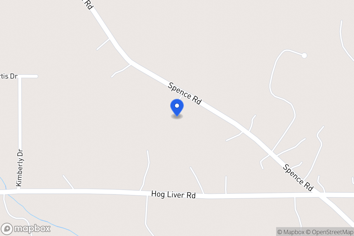 Map of 874 Spence Rd