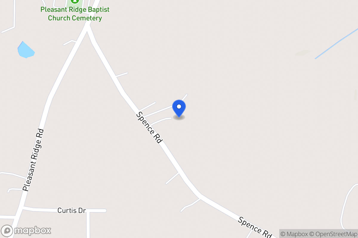 Map of 1193 Spence Rd