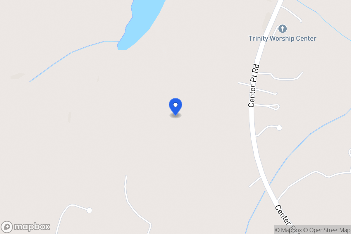 Map of 1356 Center Point Rd