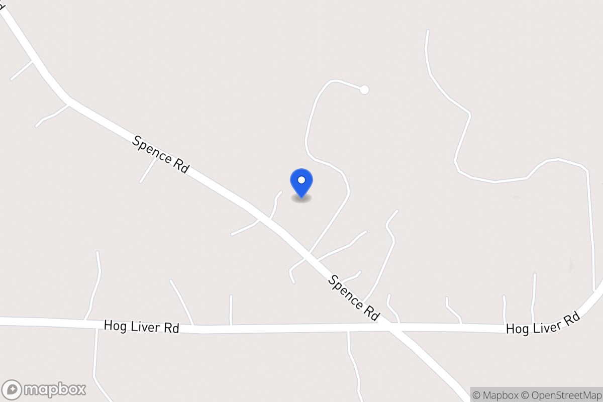 Map of 805 Spence Rd