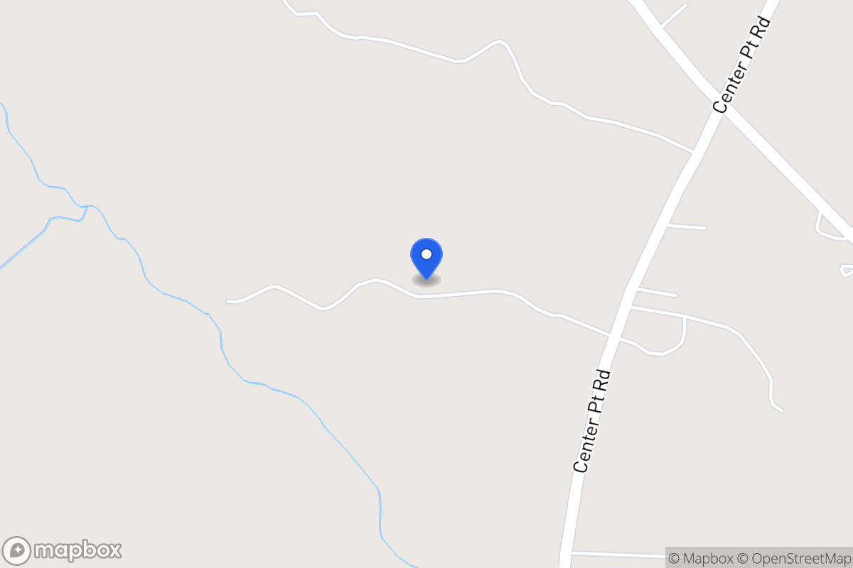 Map of 740 Center Point Rd