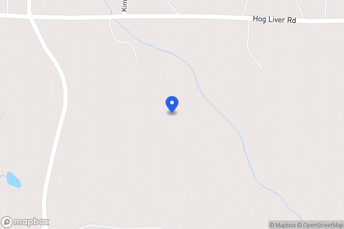 Map of 1113 Pleasant Ridge Church Rd