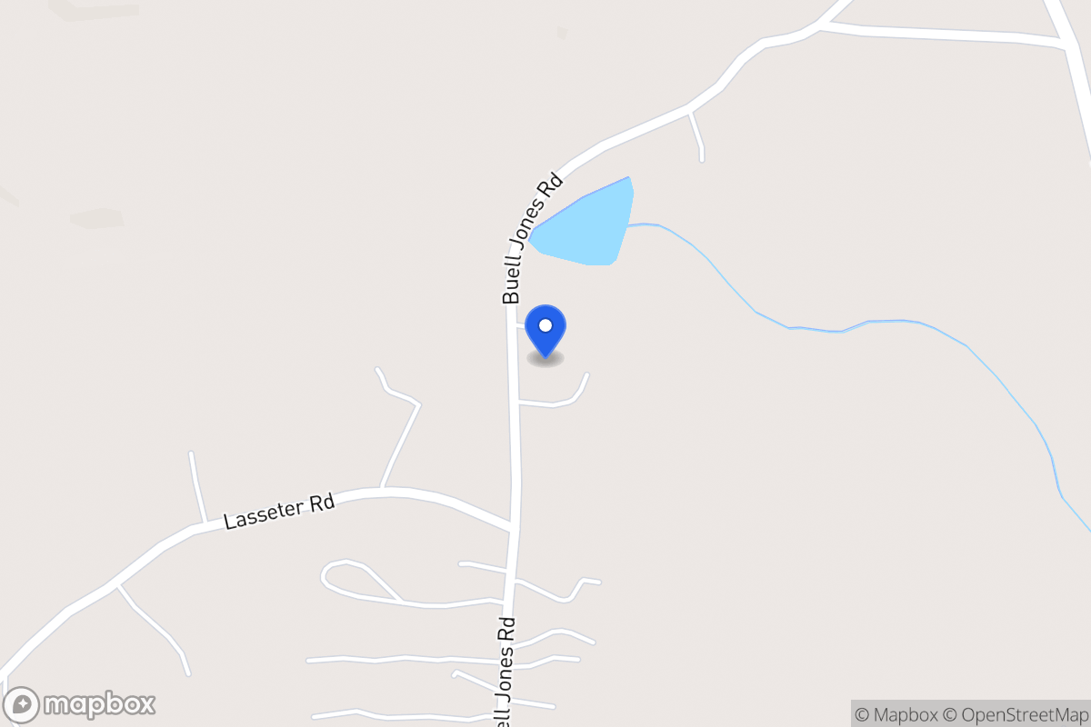Map of 201 Buell Jones Rd