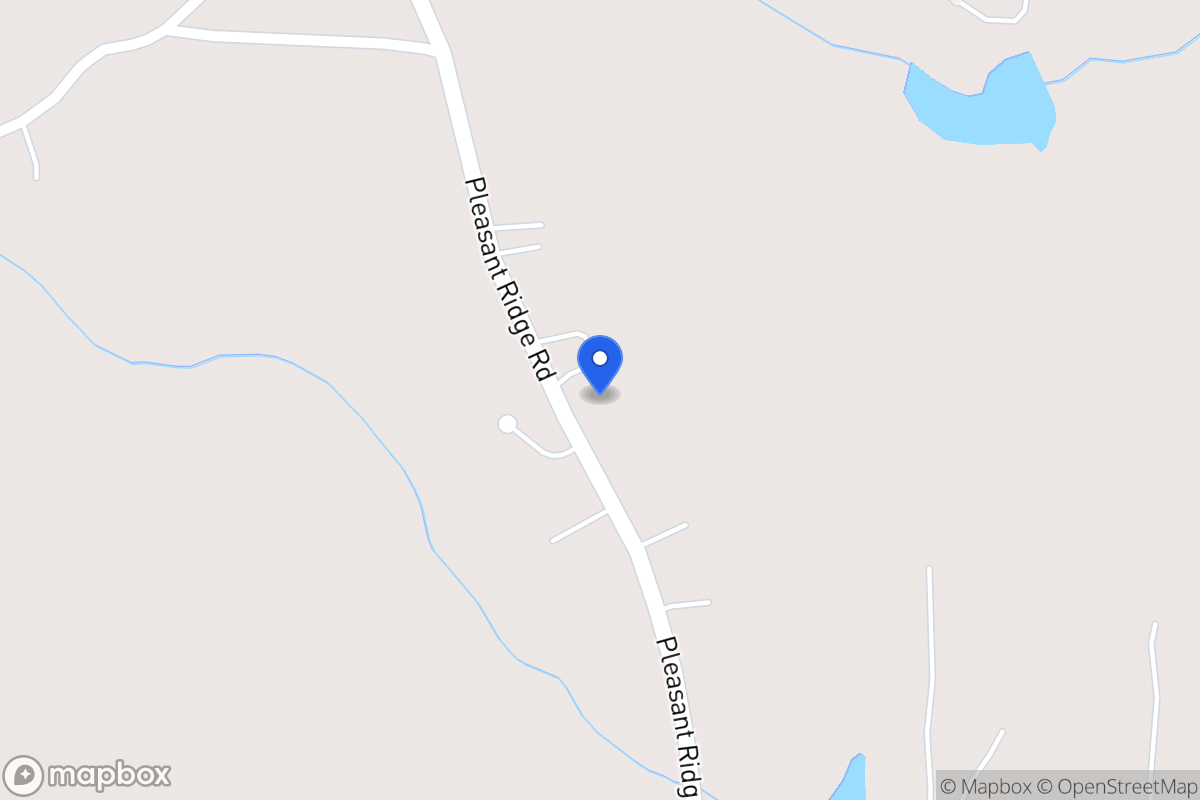 Map of 787 Pleasant Ridge Church Rd