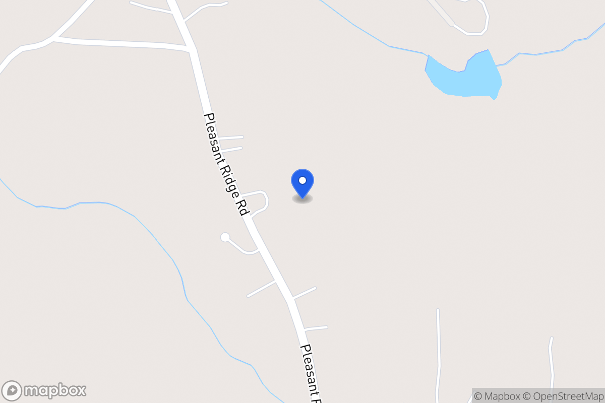 Map of 805 Pleasant Ridge Church Rd