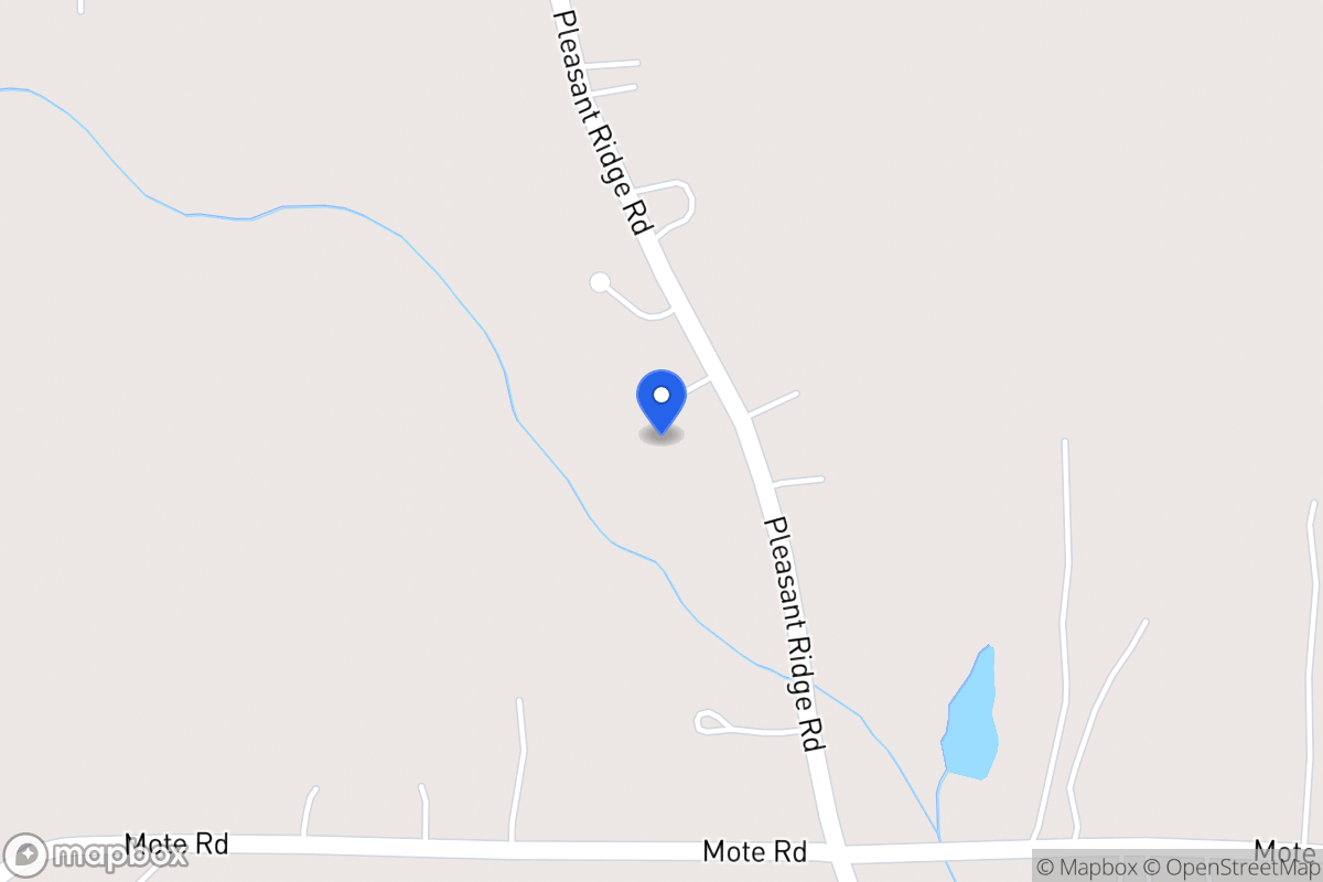 Map of 740 Pleasant Ridge Church Rd