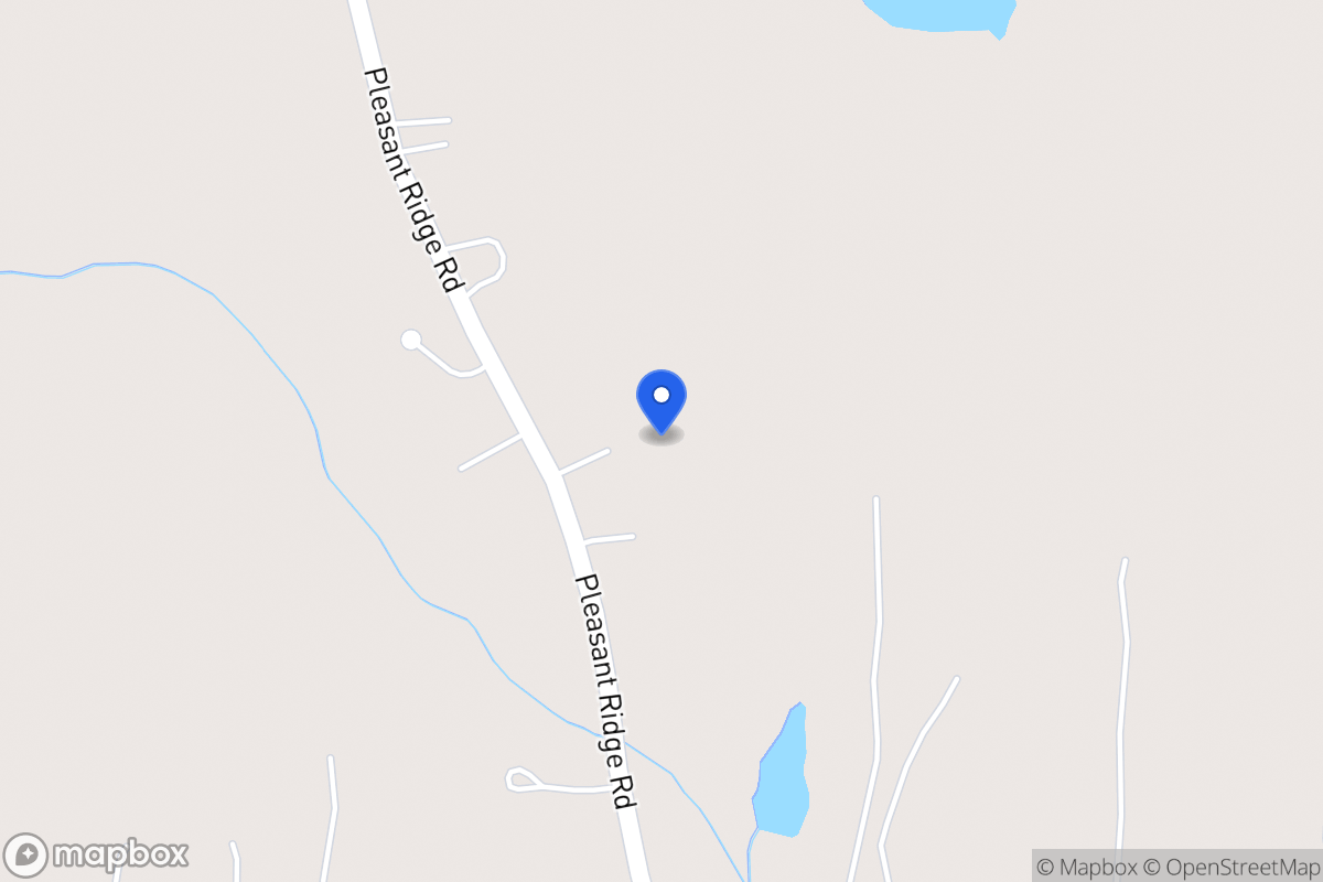 Map of 733 Pleasant Ridge Church Rd