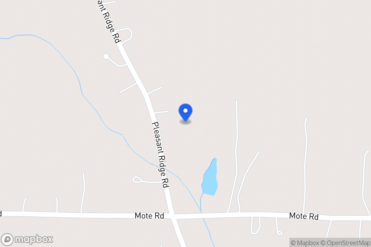 Map of 701 Pleasant Ridge Church Rd