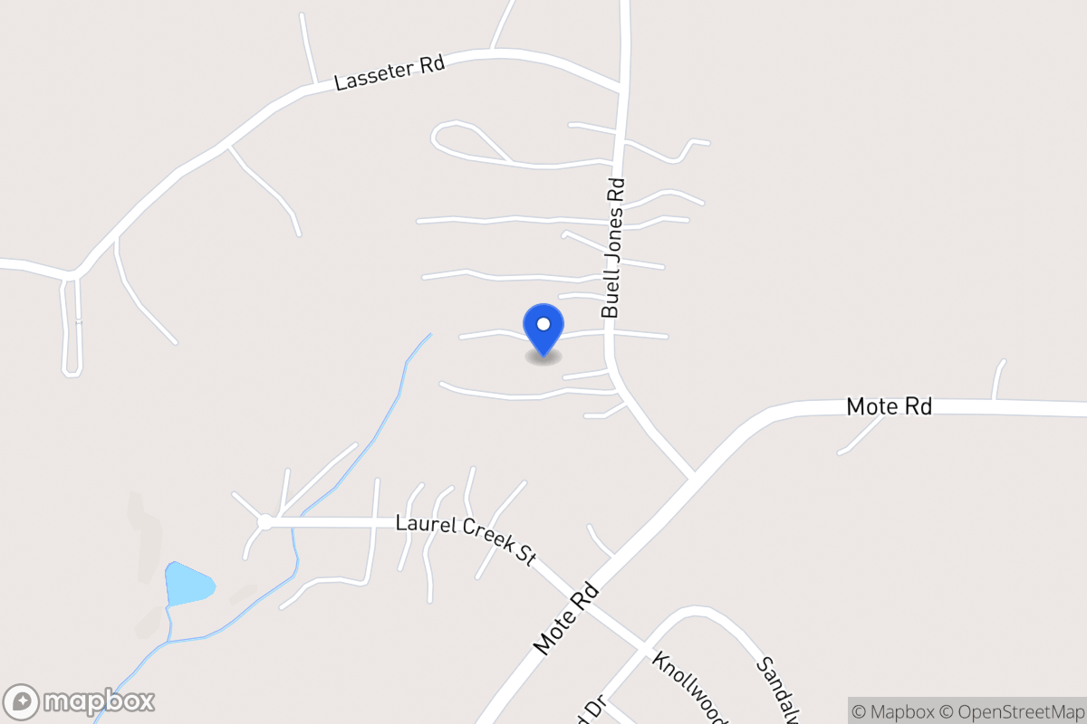 Map of 22 Buell Jones Rd