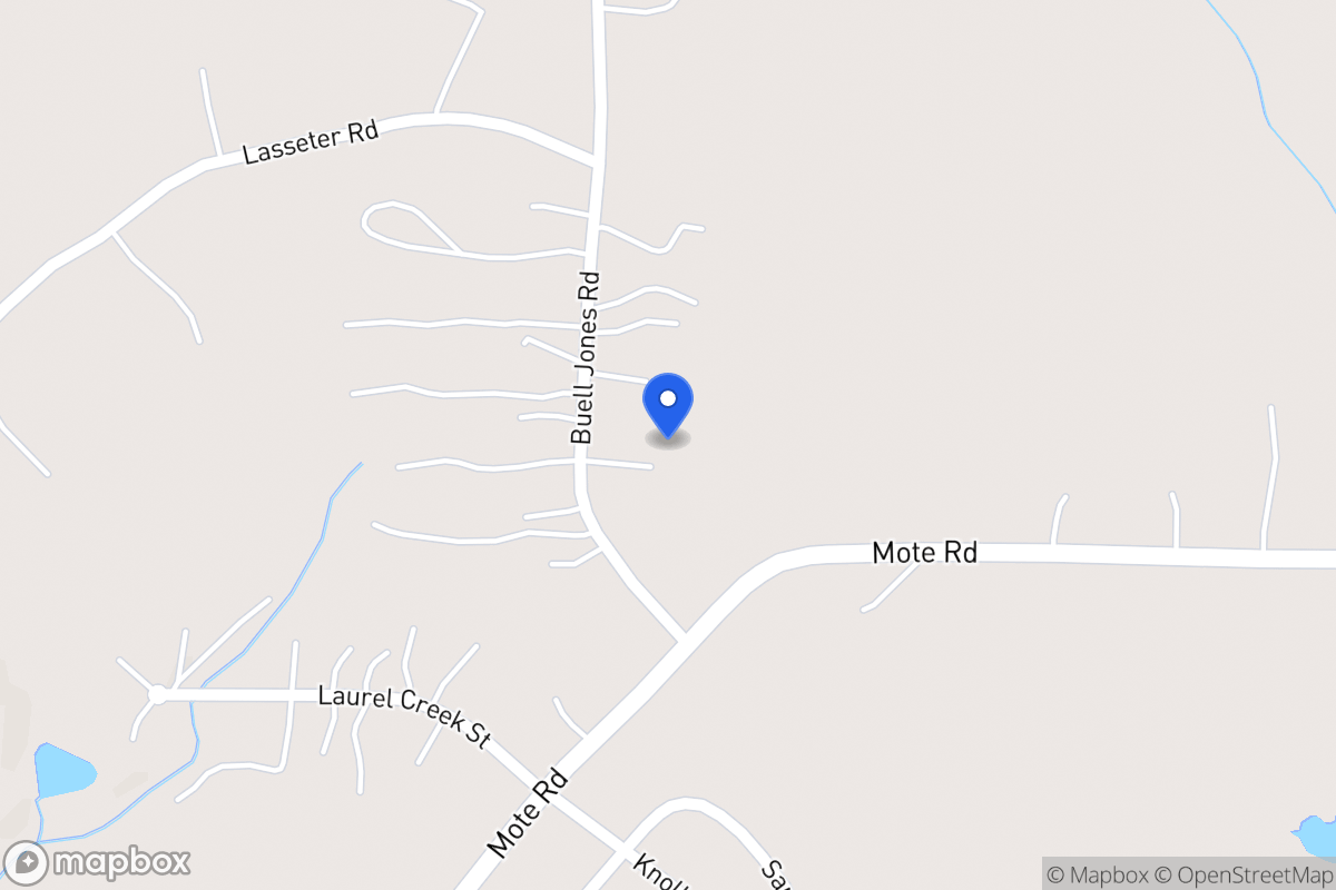Map of 35 Buell Jones Rd