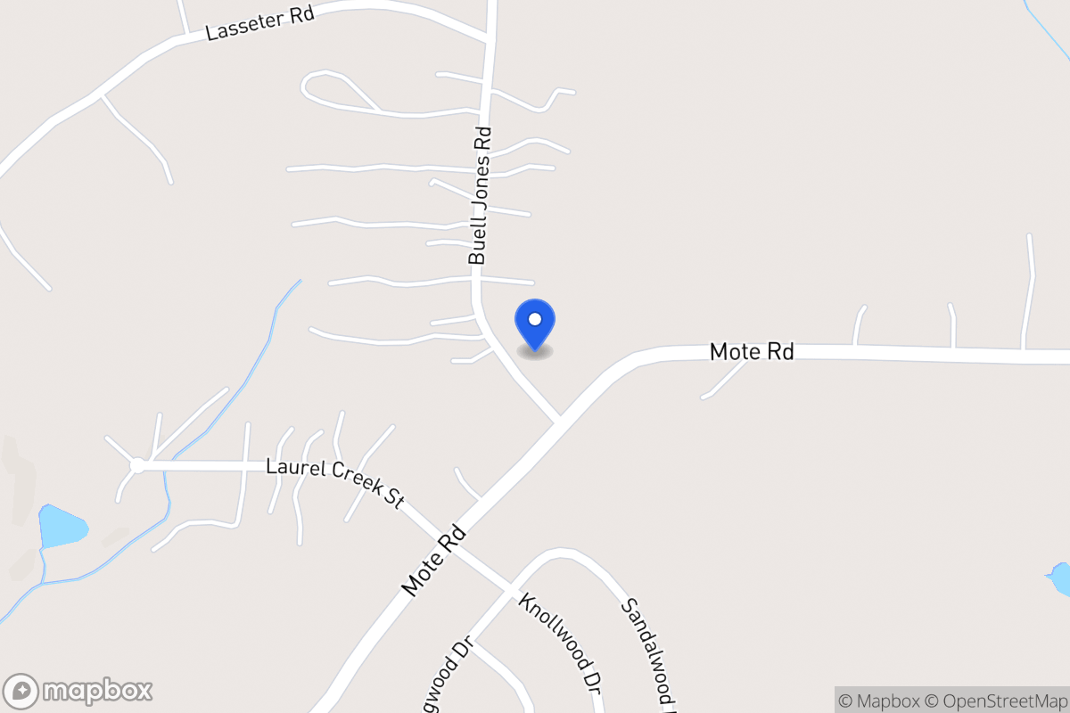 Map of 11 Buell Jones Rd