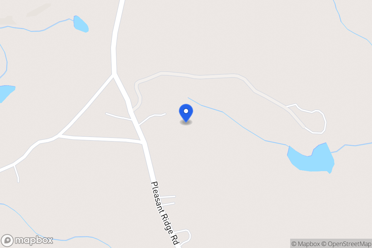 Map of 927 Pleasant Ridge Church Rd