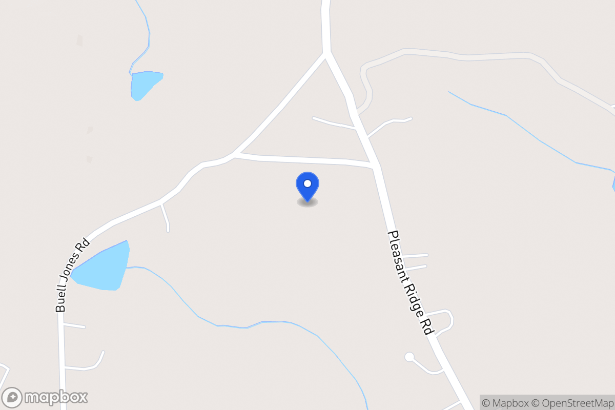 Map of 888 Pleasant Ridge Church Rd