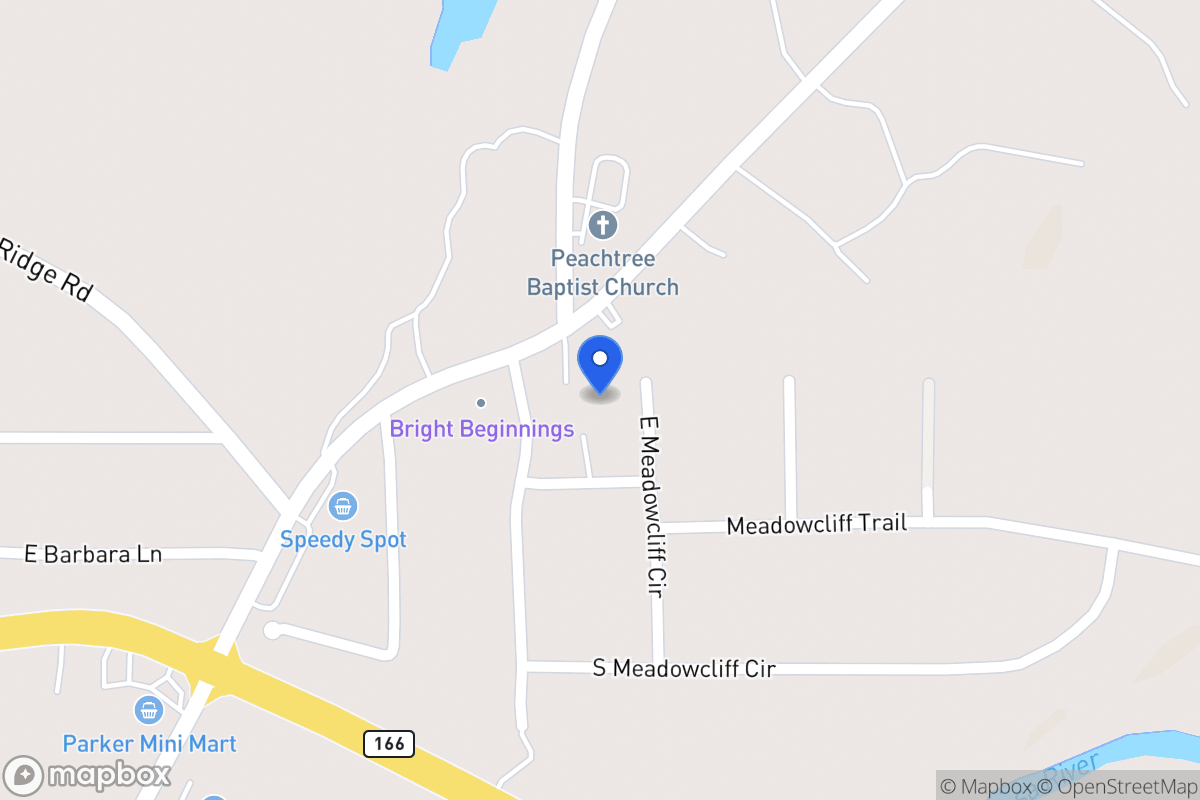 Map of 90 E Meadowcliff Cir