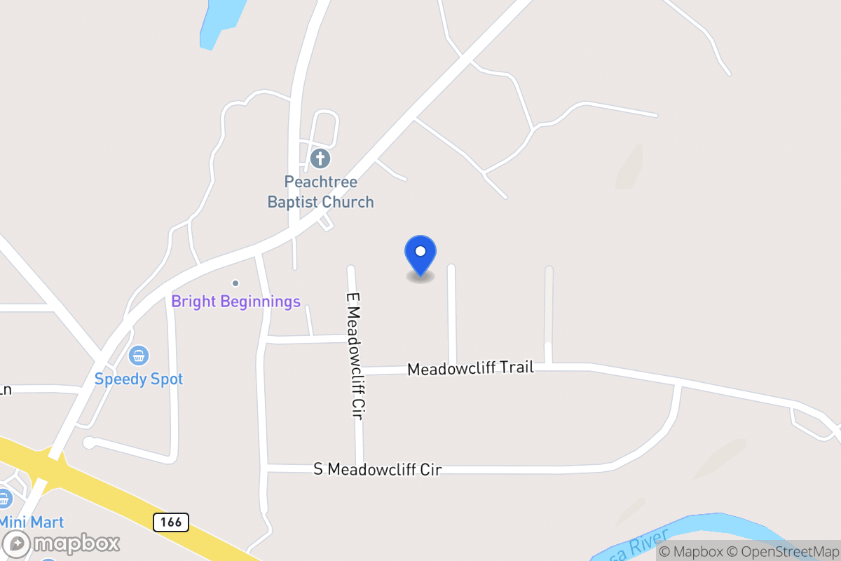 Map of 40 Meadowcliff Ln