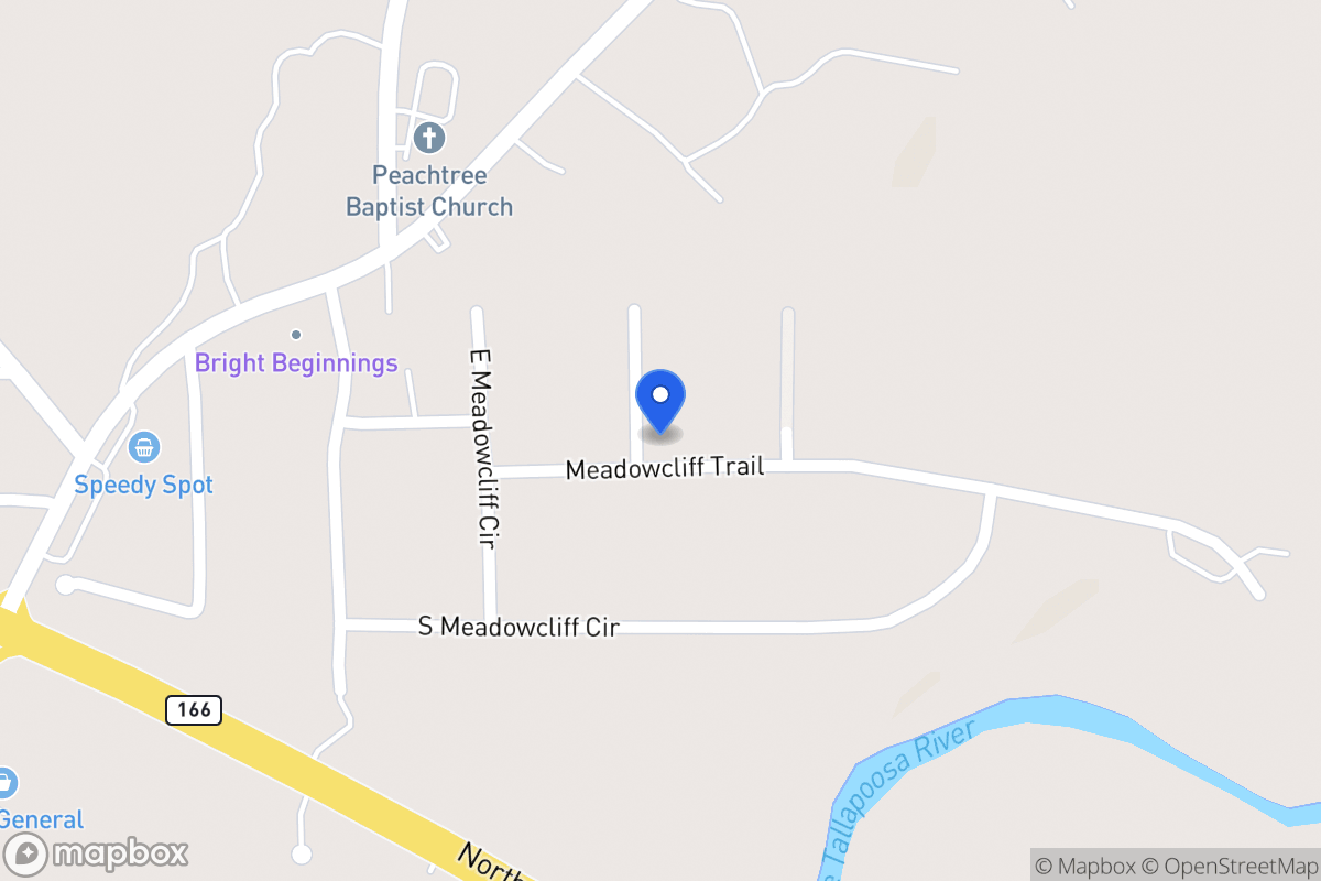 Map of 50 Meadowcliff Trl