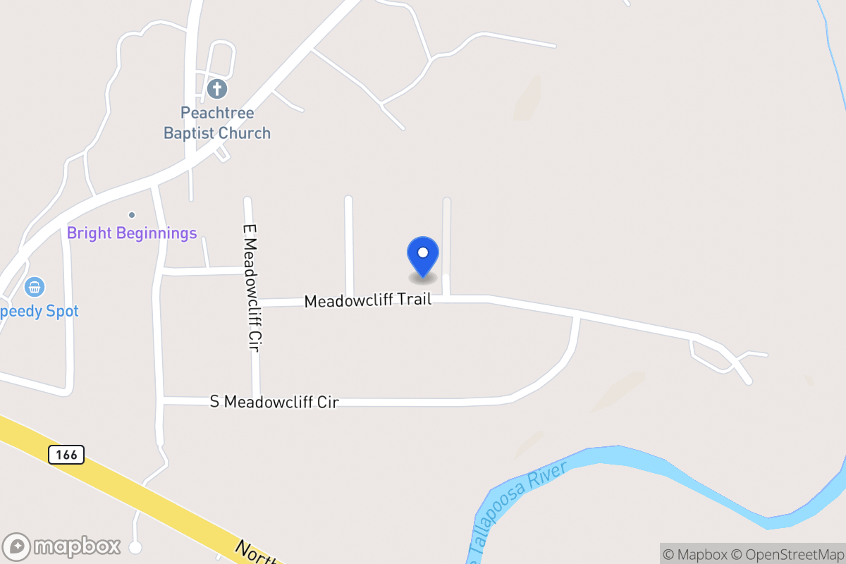 Map of 80 Meadowcliff Trl