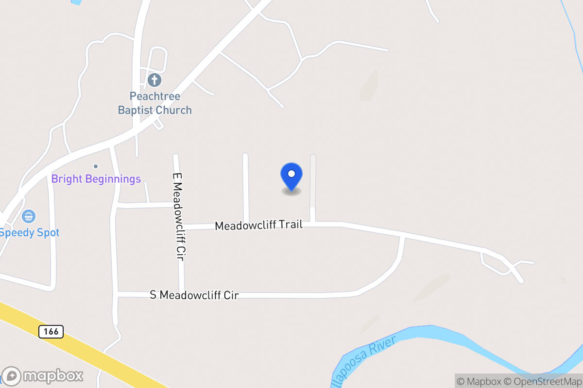 Map of 20 Meadowcliff Ct