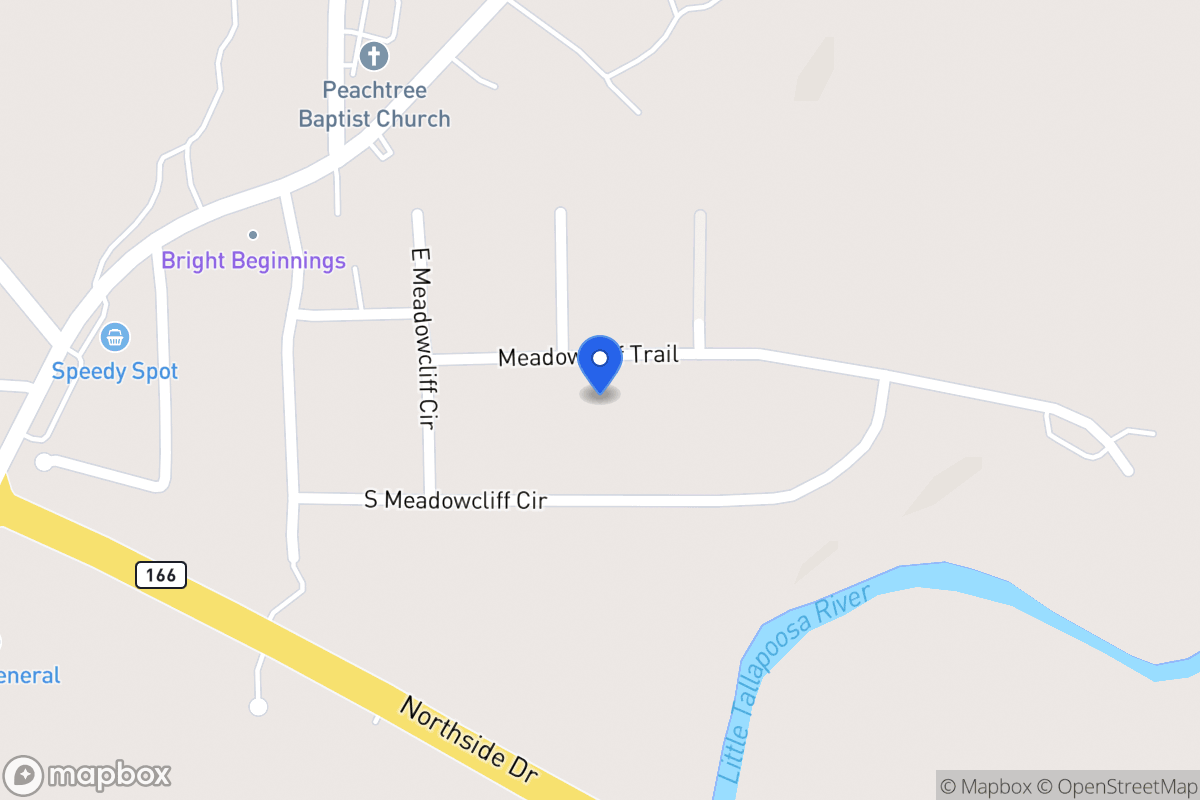 Map of 55 Meadowcliff Trl