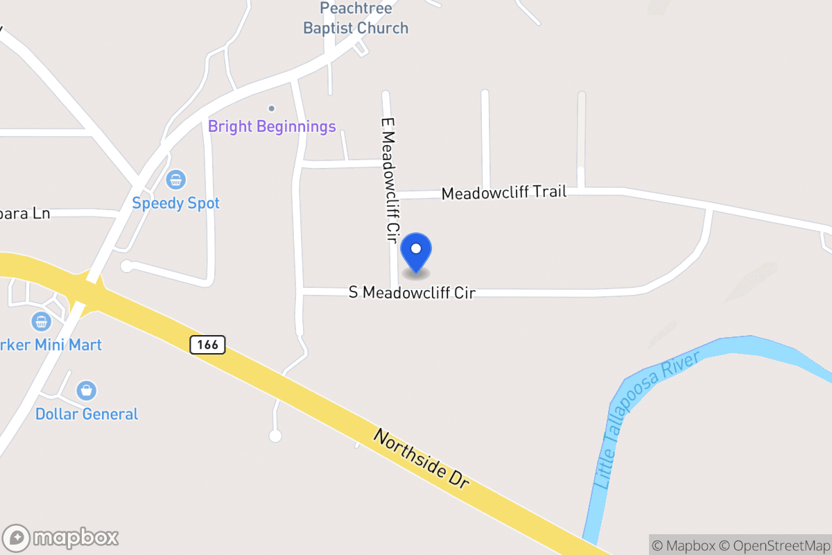 Map of 5 E Meadowcliff Cir