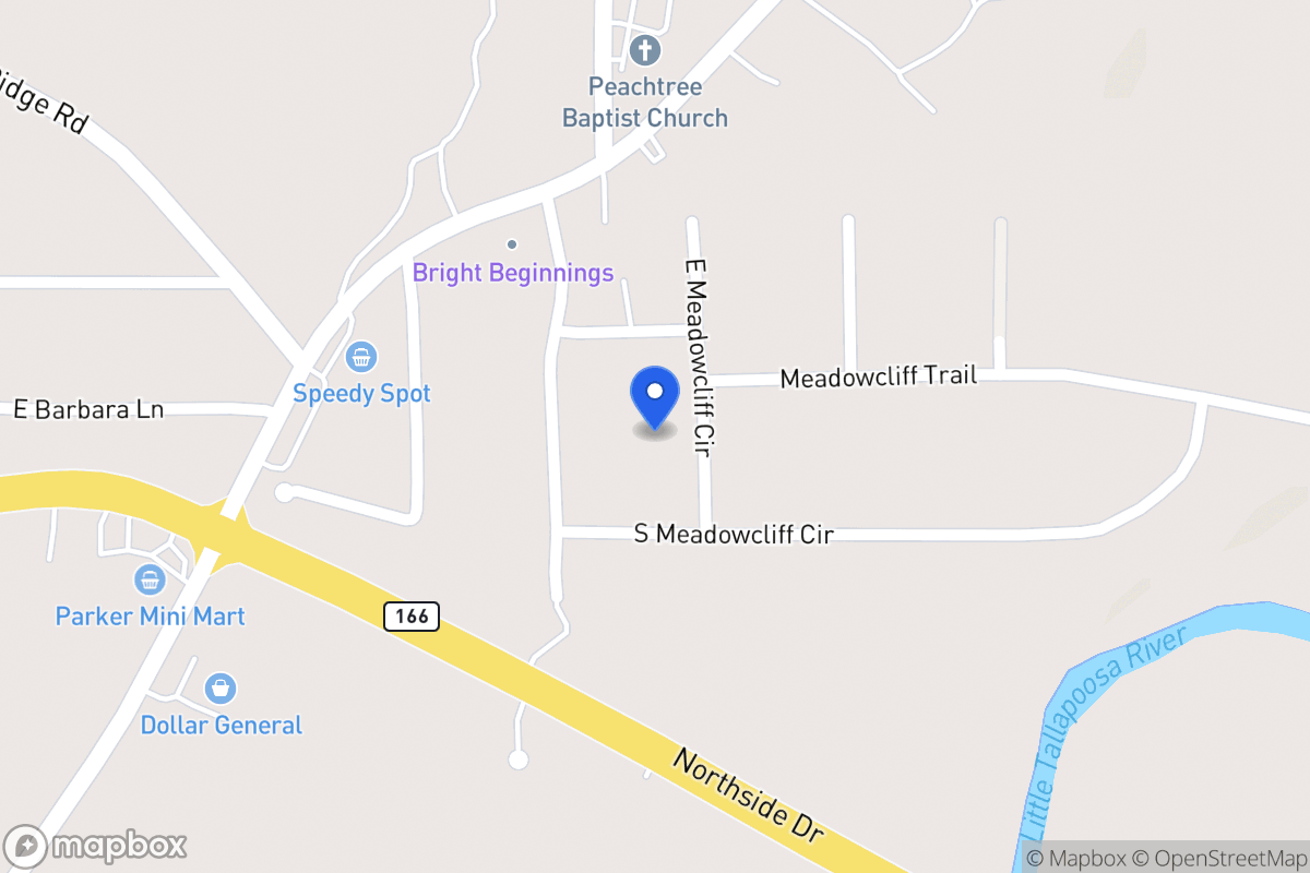 Map of 30 E Meadowcliff Cir