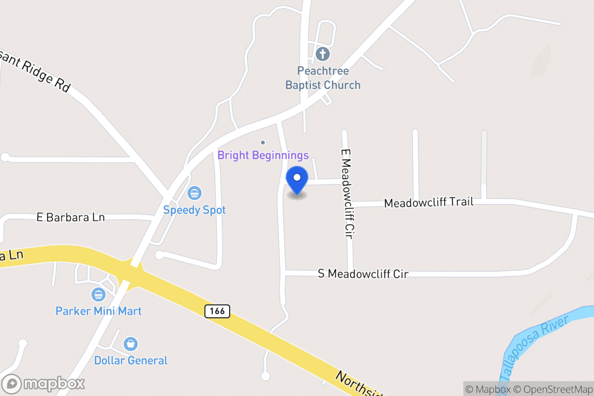 Map of 50 W Meadowcliff Cir