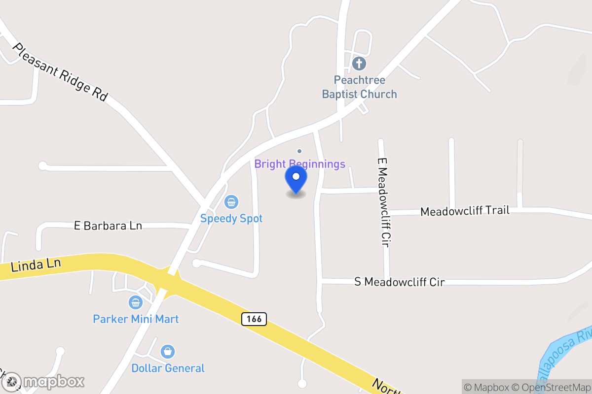 Map of 45 W Meadowcliff Cir
