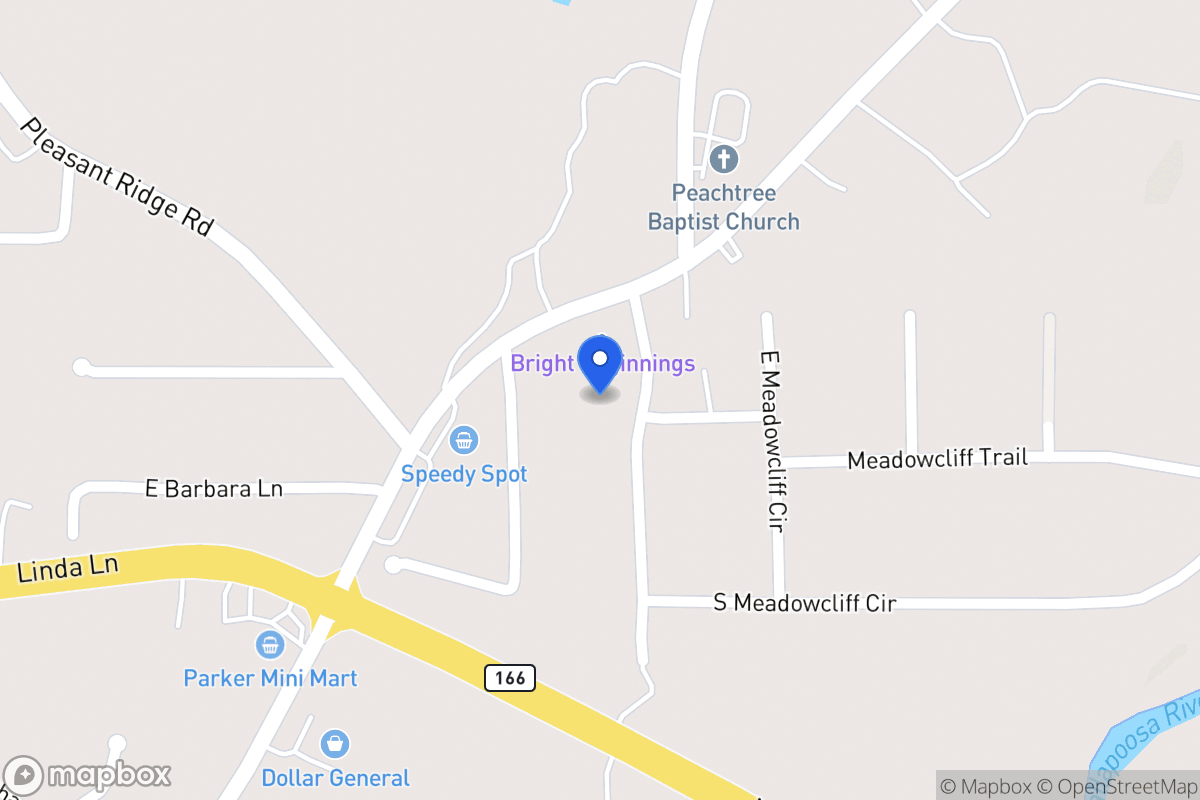 Map of 35 W Meadowcliff Cir