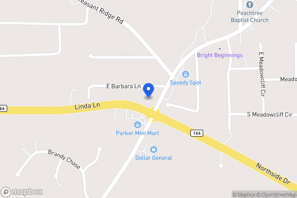 Map of N 113 Hwy