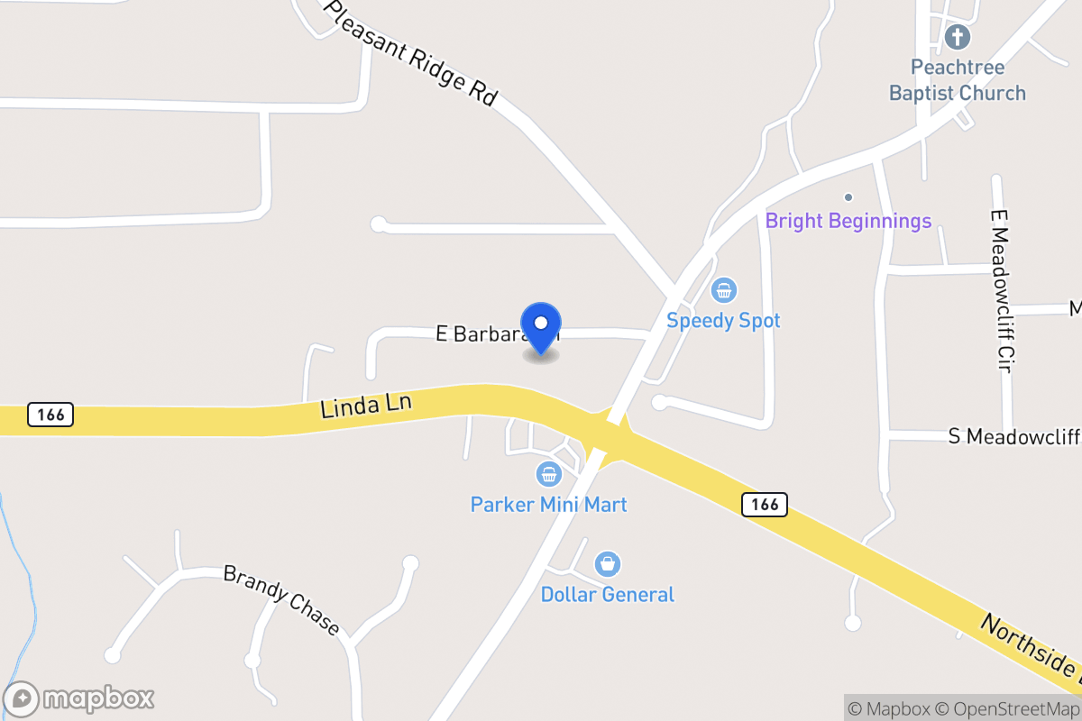 Map of 40 E Barbara Ln
