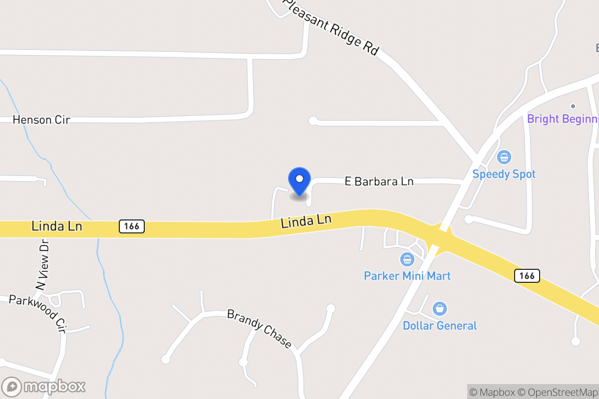 Map of 110 W Barbara Ln