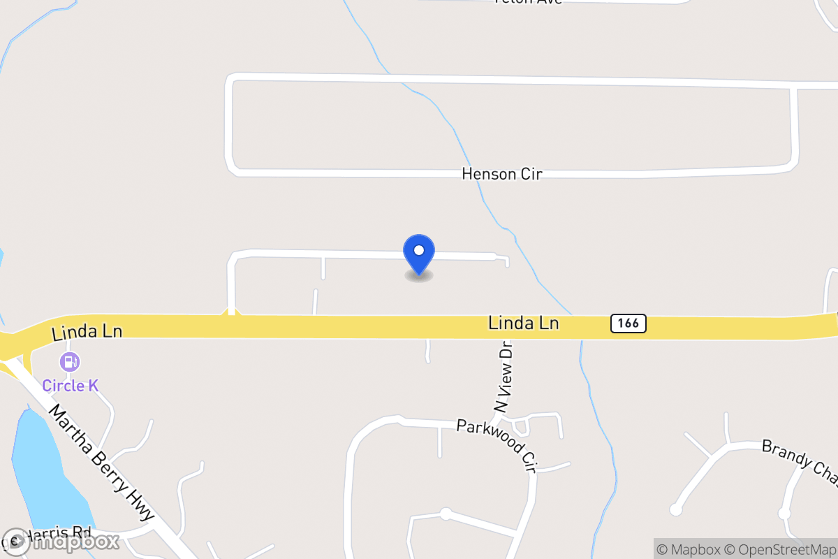 Map of 320 W Barbara Ln