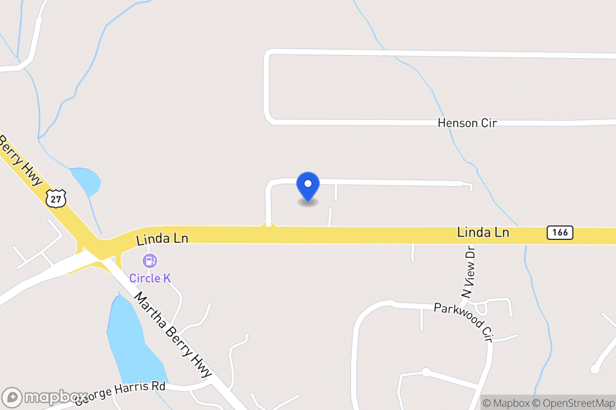 Map of 380 W Barbara Ln