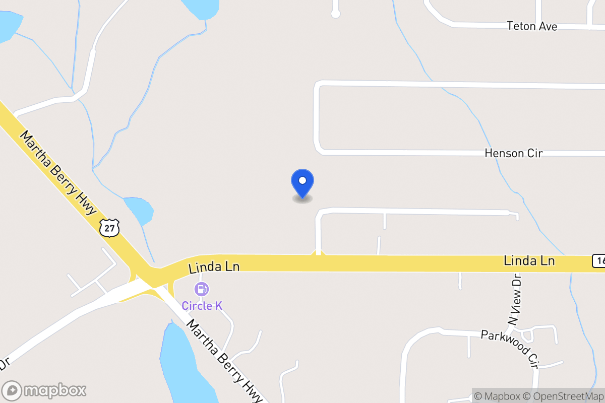 Map of 405 W Barbara Ln