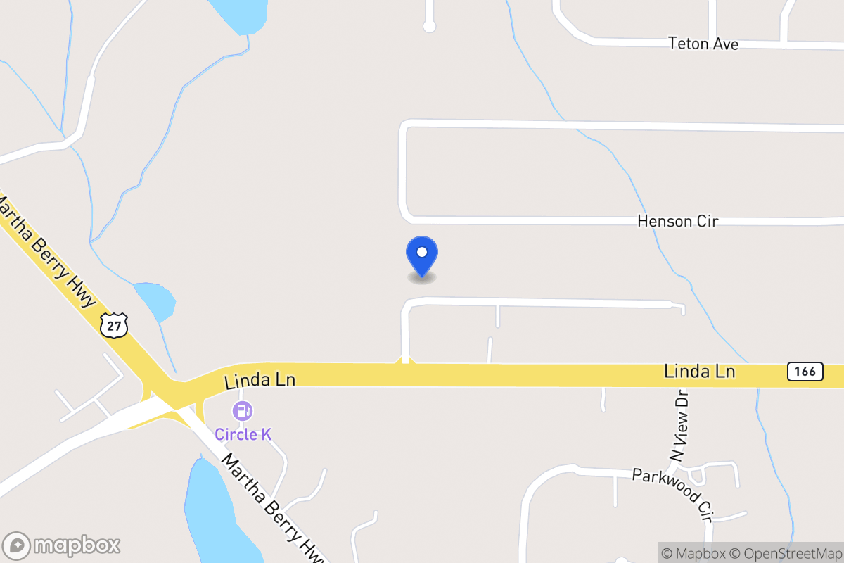 Map of 395 W Barbara Ln