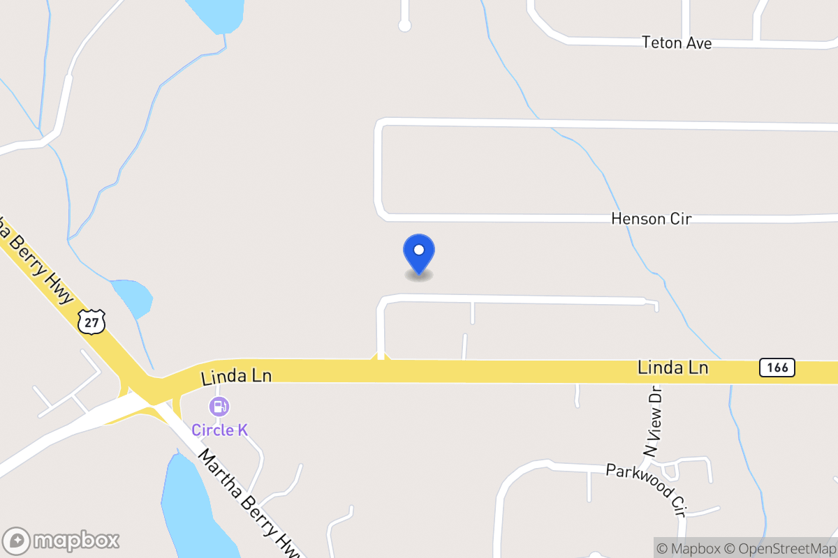 Map of 385 W Barbara Ln