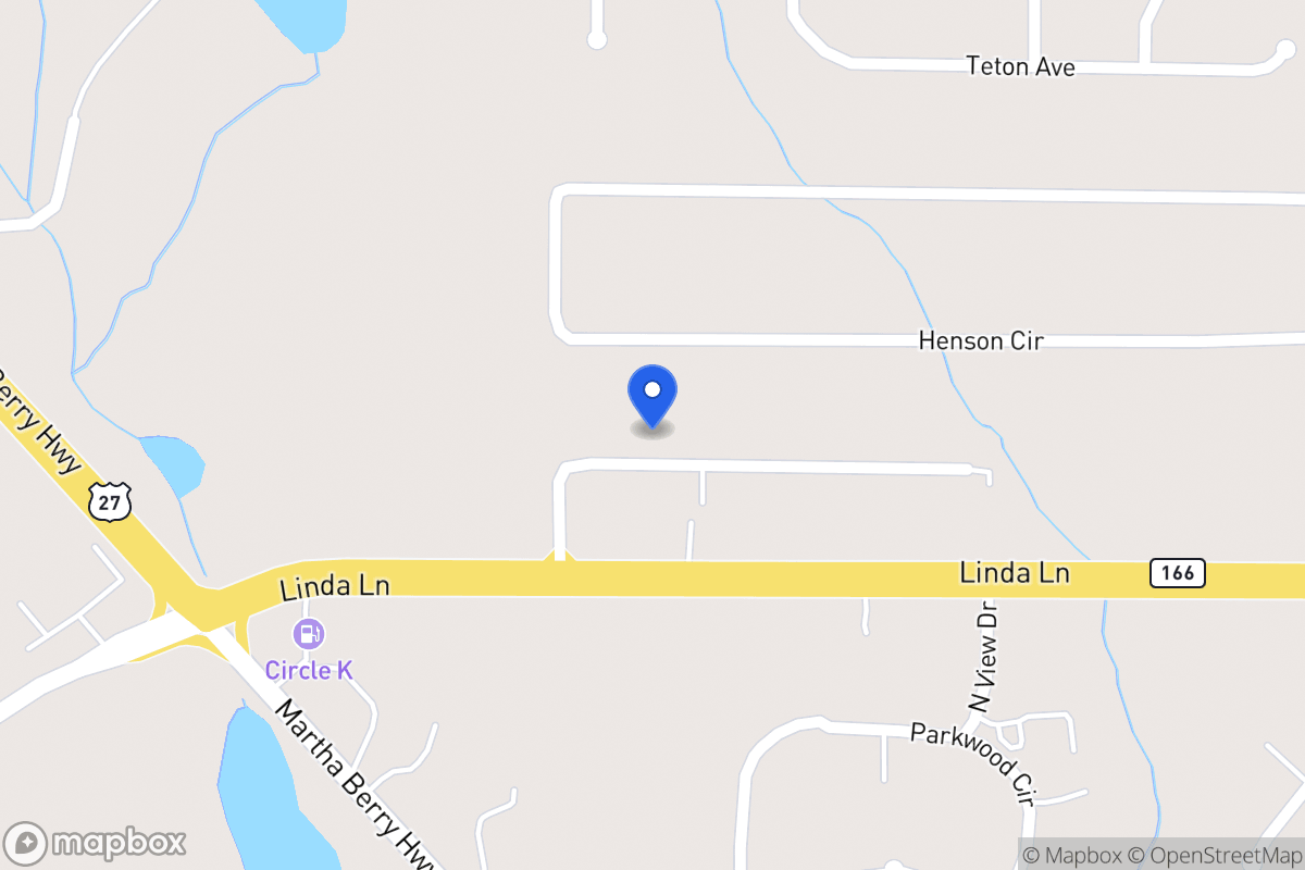 Map of 375 W Barbara Ln